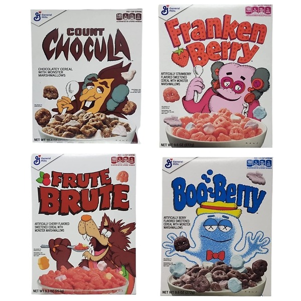 Monsters Breakfast Cereal X KAWS